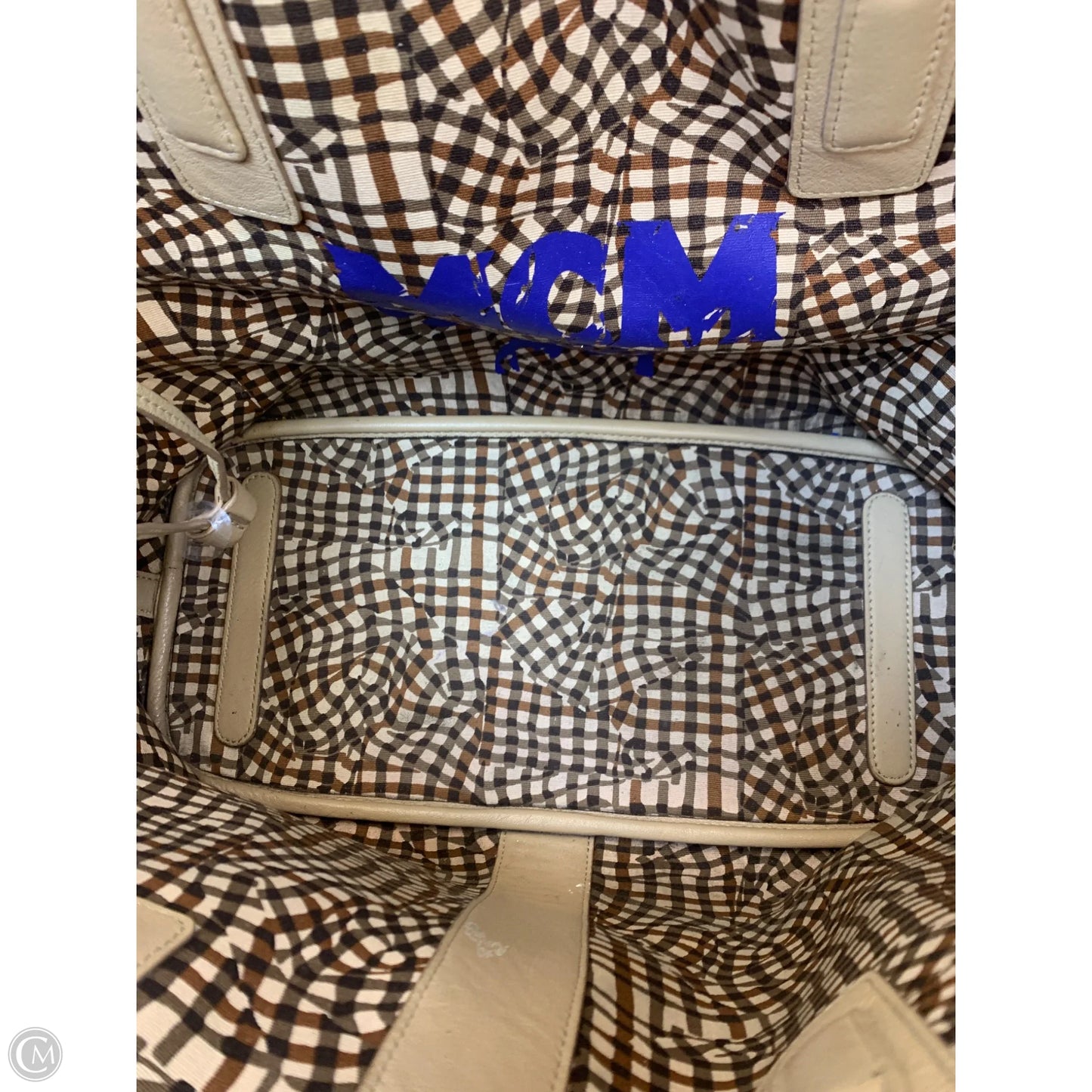 Tote Luxury Designer By Mcm, Size: Medium
