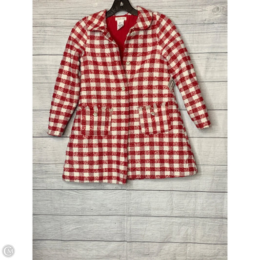 Blazer By Rachel Zoe In Red & White, Size: 8