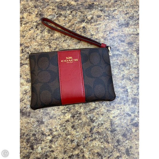 Coin Purse Designer By Coach, Size: Small
