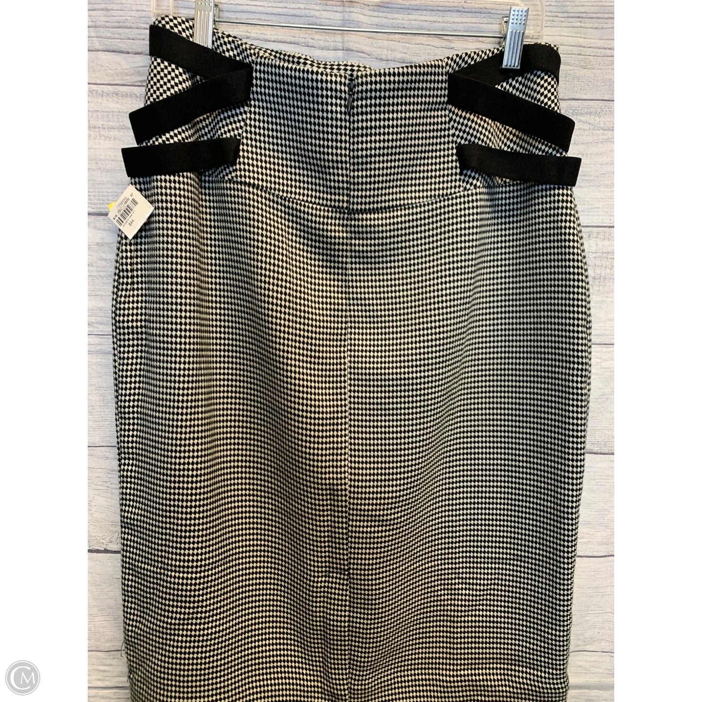 Skirt Midi By Worthington In Black & White, Size: 14