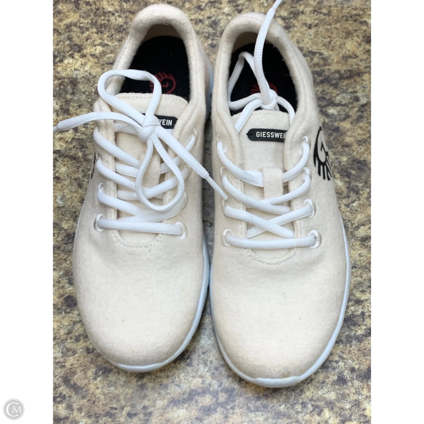 Shoes Athletic By Cmf In Cream, Size: 7