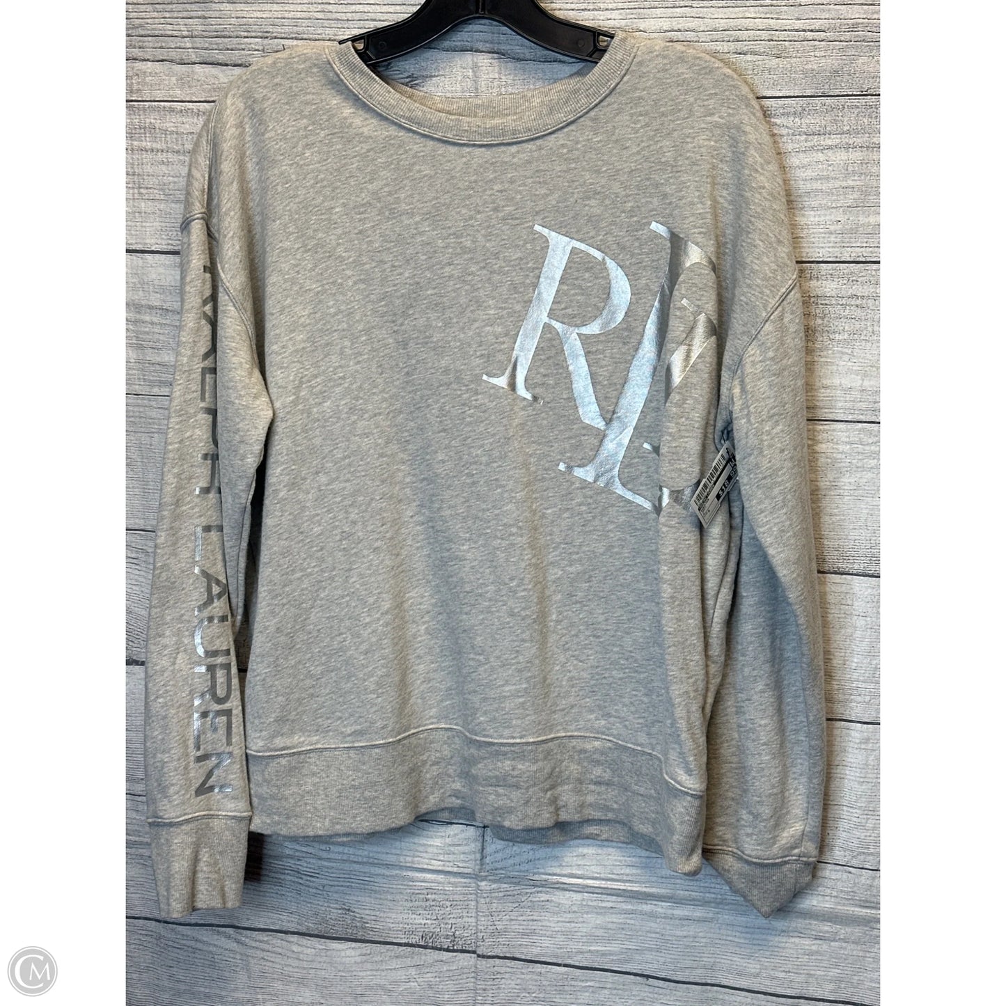 Sweater By Ralph Lauren In Grey, Size: S