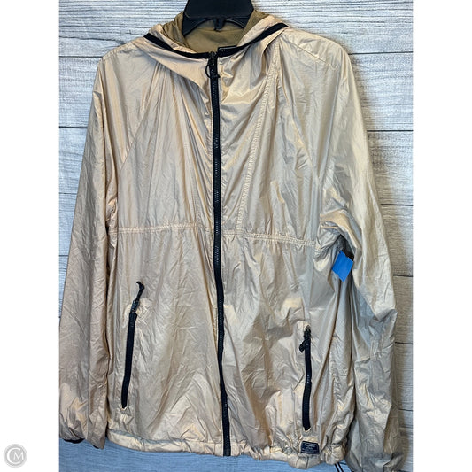 Jacket Windbreaker By Abercrombie And Fitch In Rose Gold, Size: L
