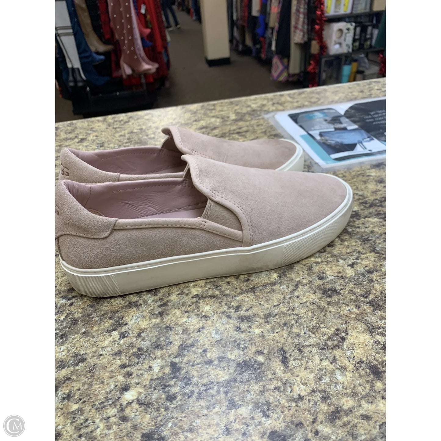 Shoes Designer By Ugg In Pink, Size: 10