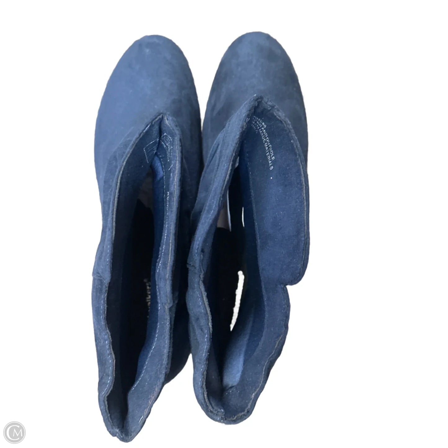 Boots Ankle Flats By Cloudwalkers In Navy, Size: 11