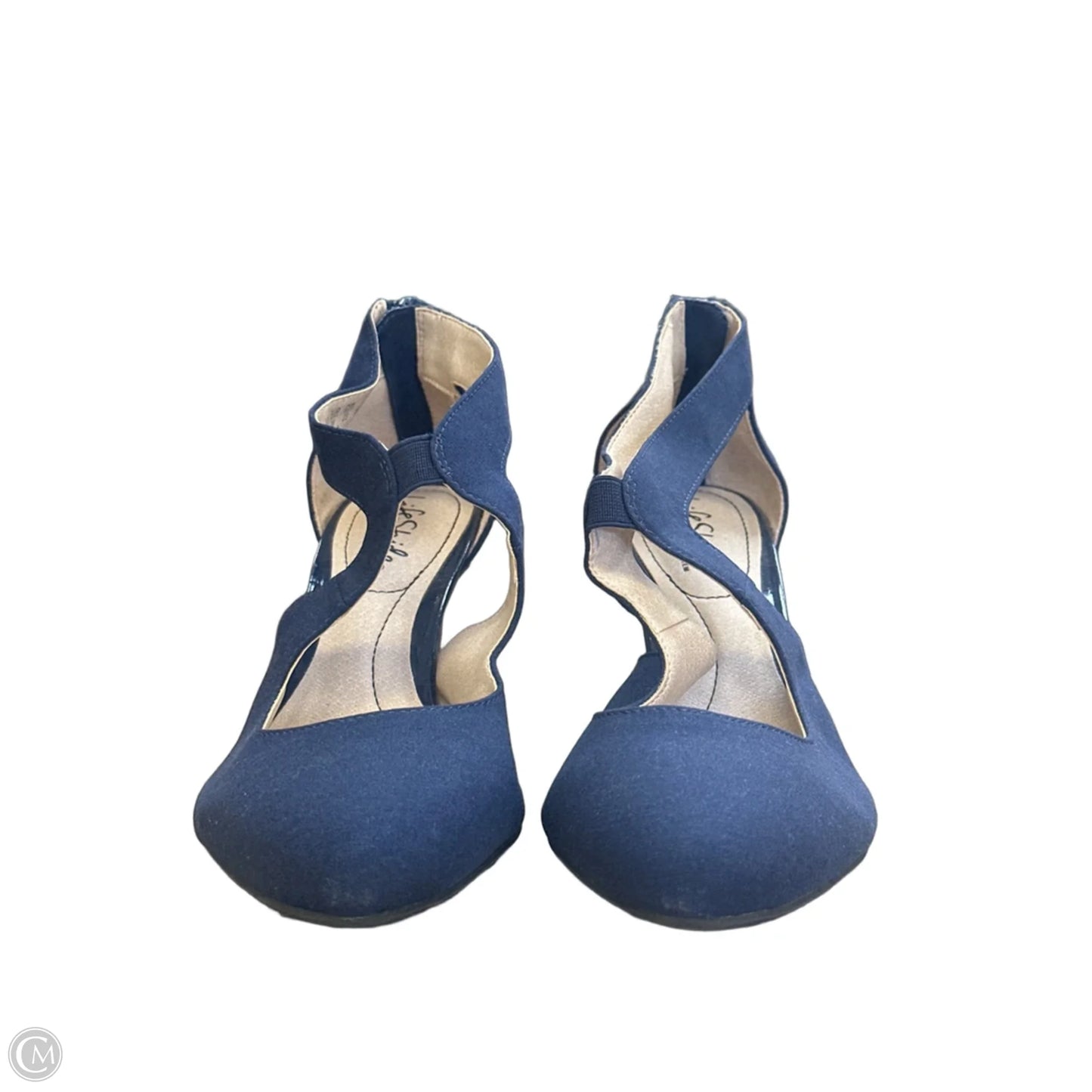 Shoes Heels Kitten By Life Stride In Navy, Size: 8
