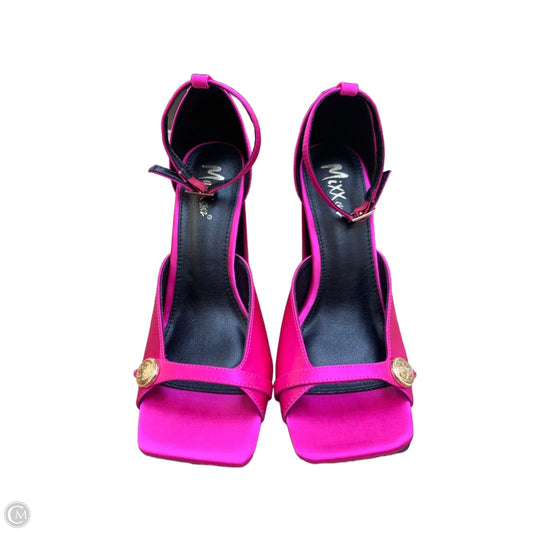 Sandals Heels Block By Cmf In Pink, Size: 10