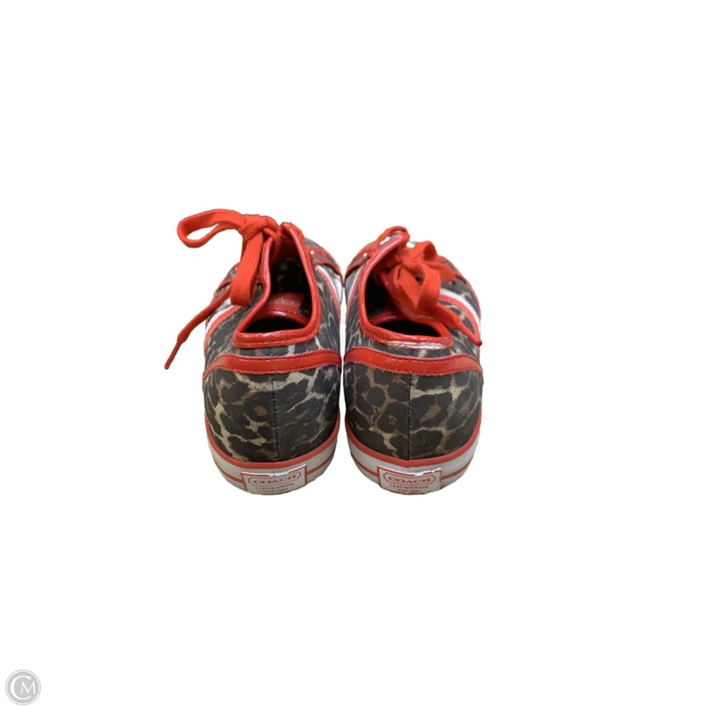 Shoes Designer By Coach In Animal Print, Size: 9
