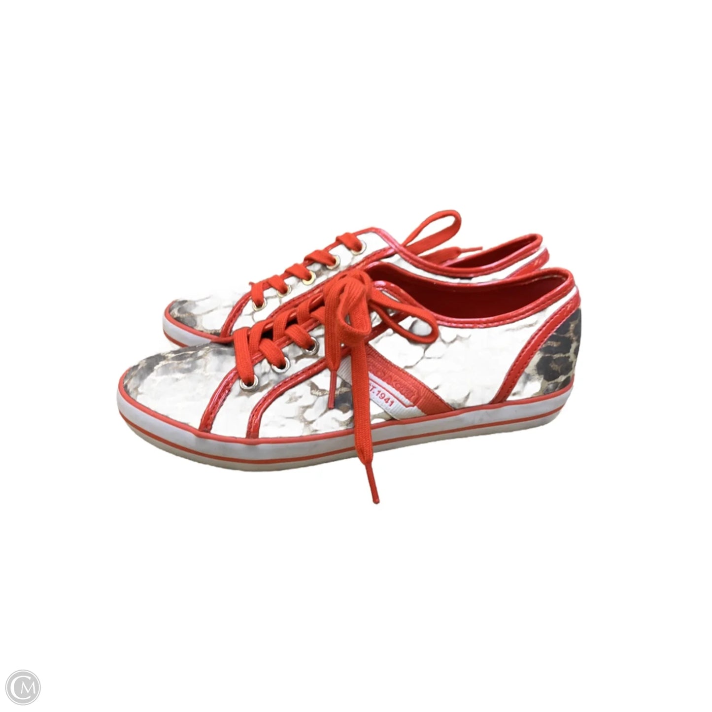 Shoes Designer By Coach In Animal Print, Size: 9