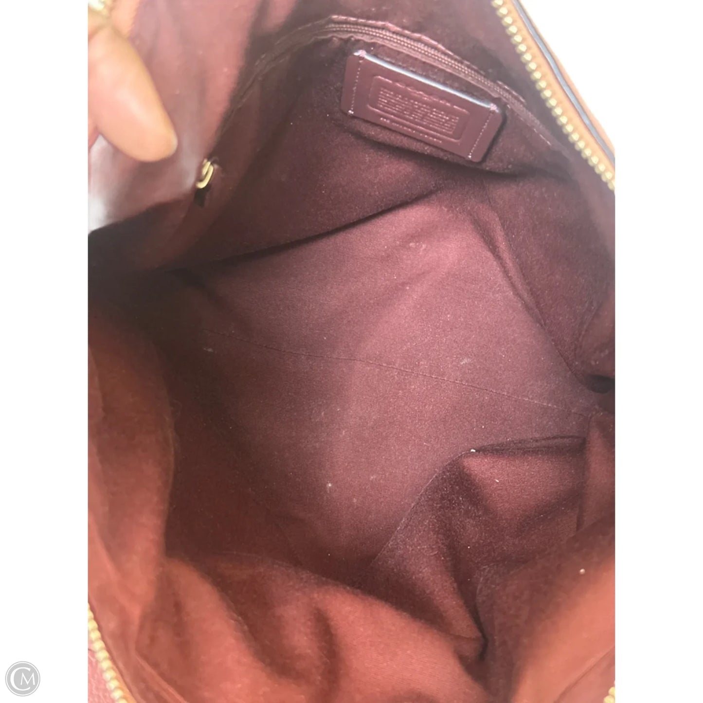 Handbag Designer By Coach, Size: Large