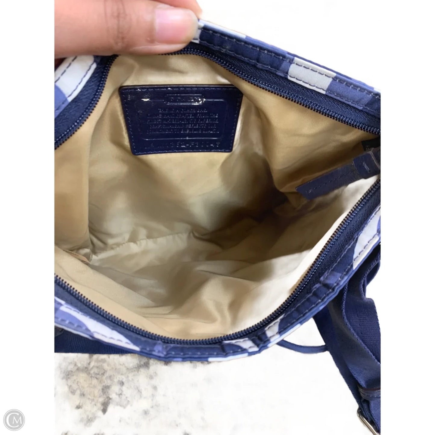 Crossbody Designer By Coach, Size: Medium