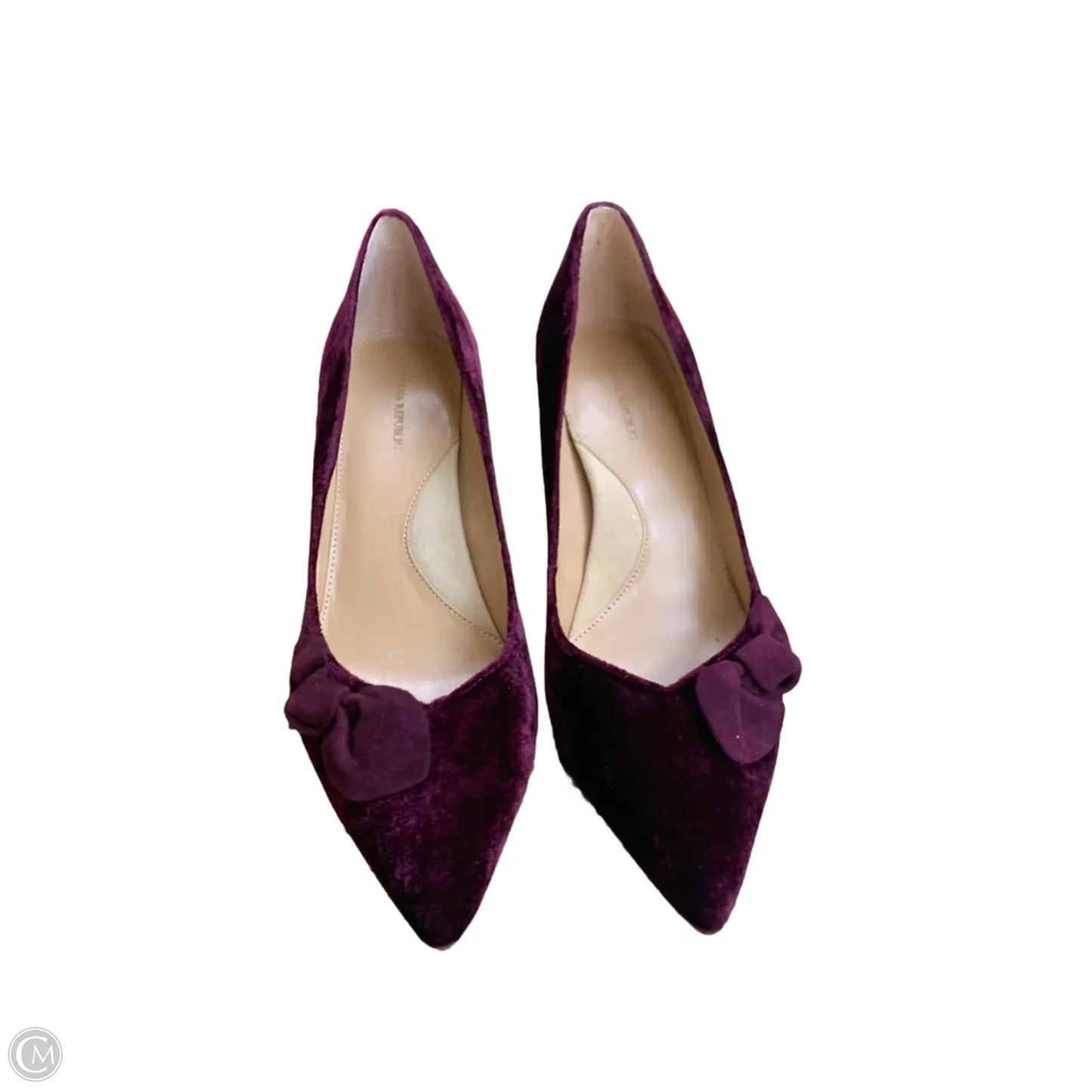 Shoes Heels Kitten By Banana Republic In Purple, Size: 10