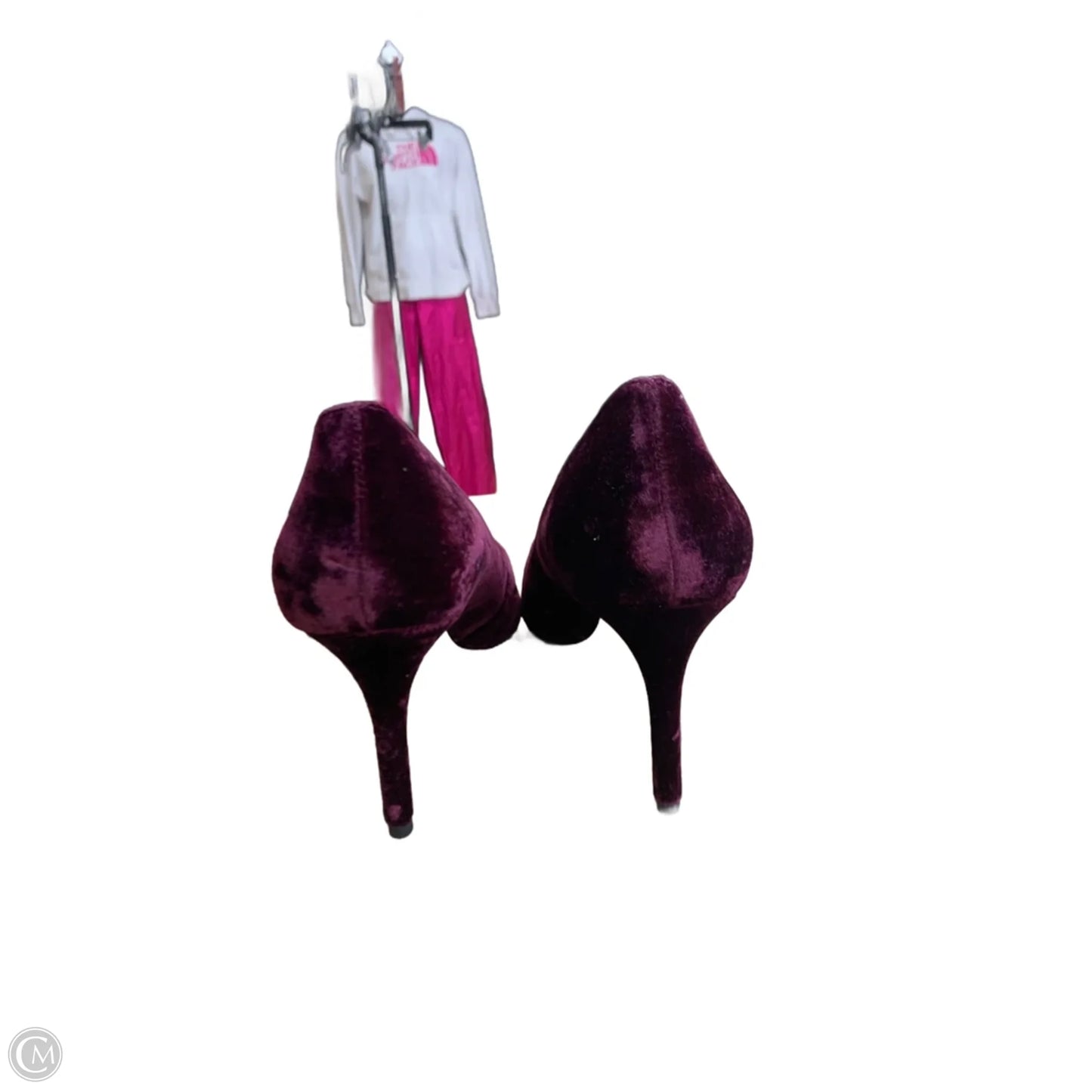 Shoes Heels Kitten By Banana Republic In Purple, Size: 10