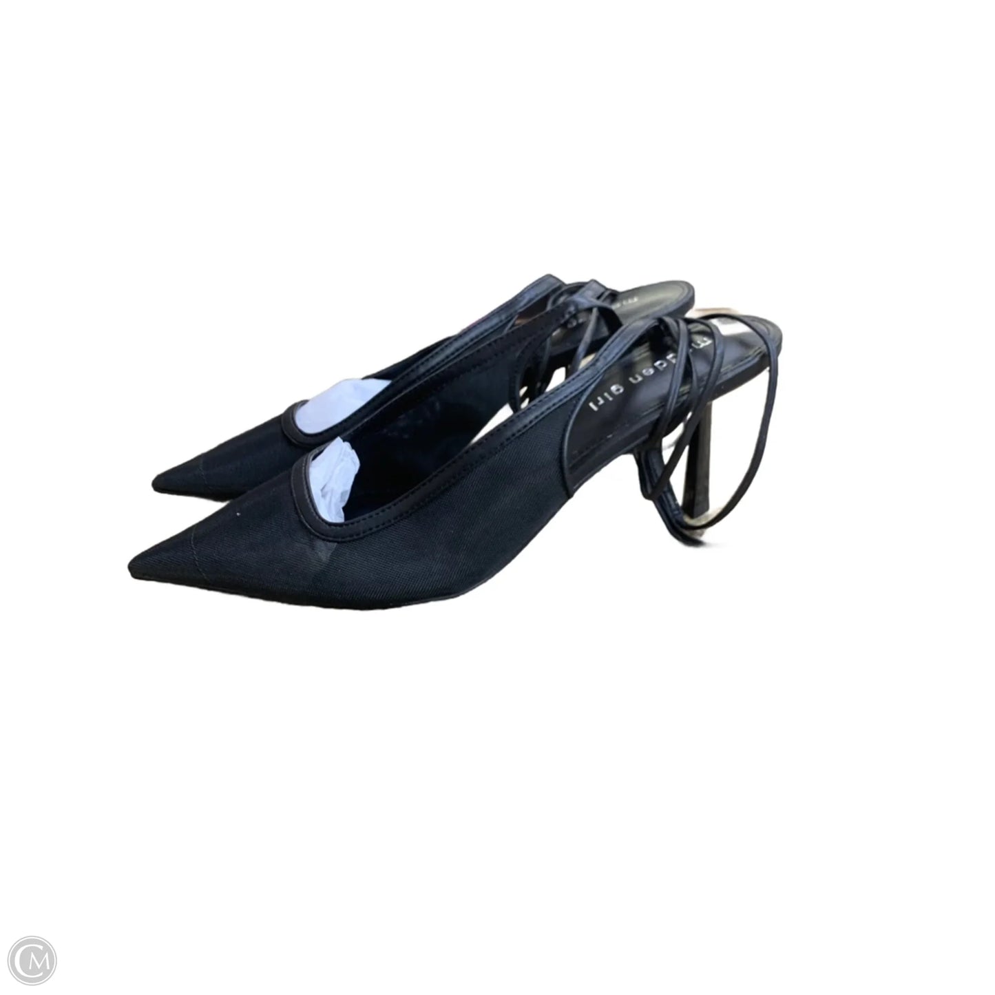 Sandals Heels Kitten By Madden Girl In Black, Size: 11