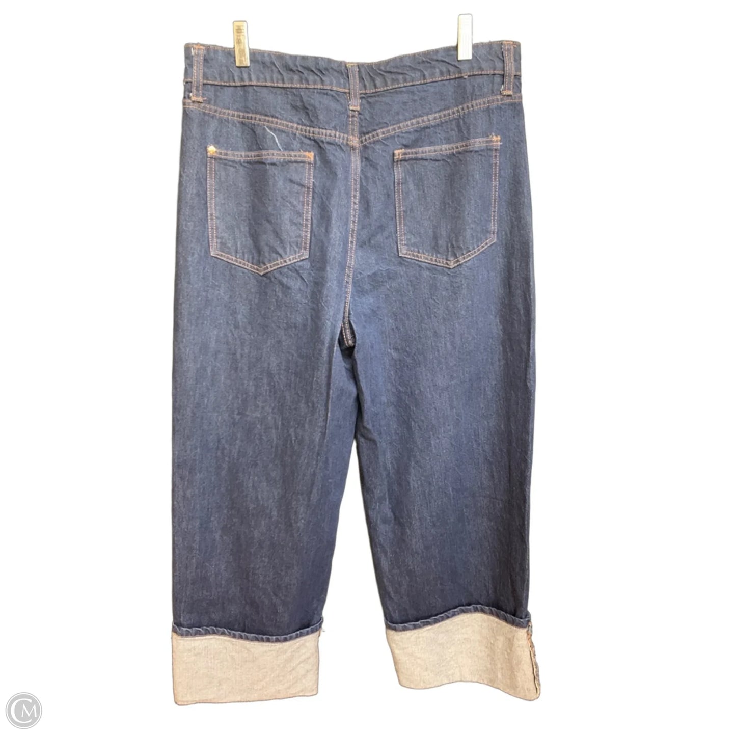 Jeans Designer By Kate Spade In Blue Denim, Size: 12