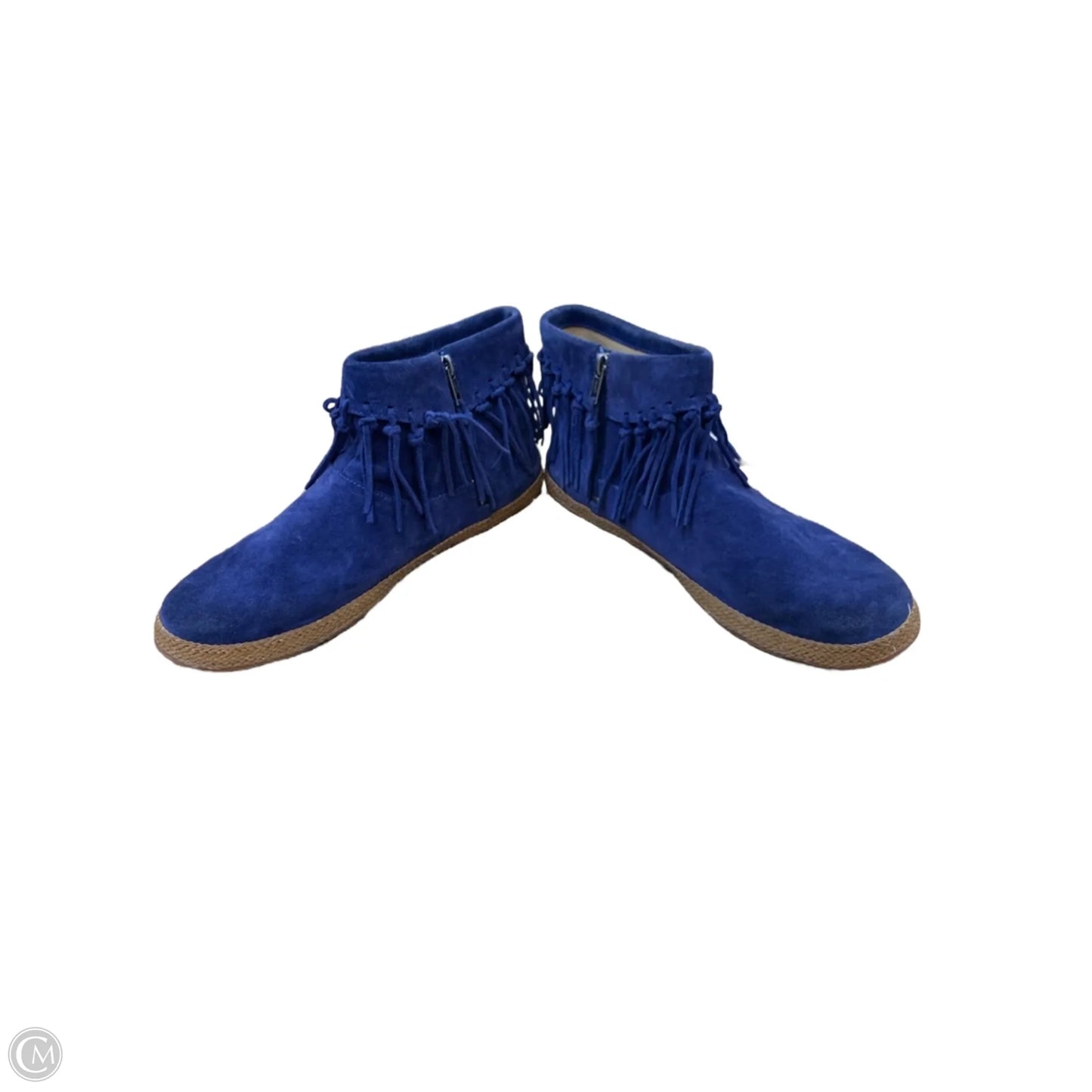 Boots Designer By Ugg In Blue, Size: 11