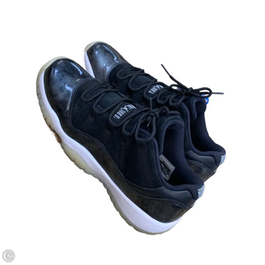 Shoes Luxury Designer By Jordan In Black, Size: 7