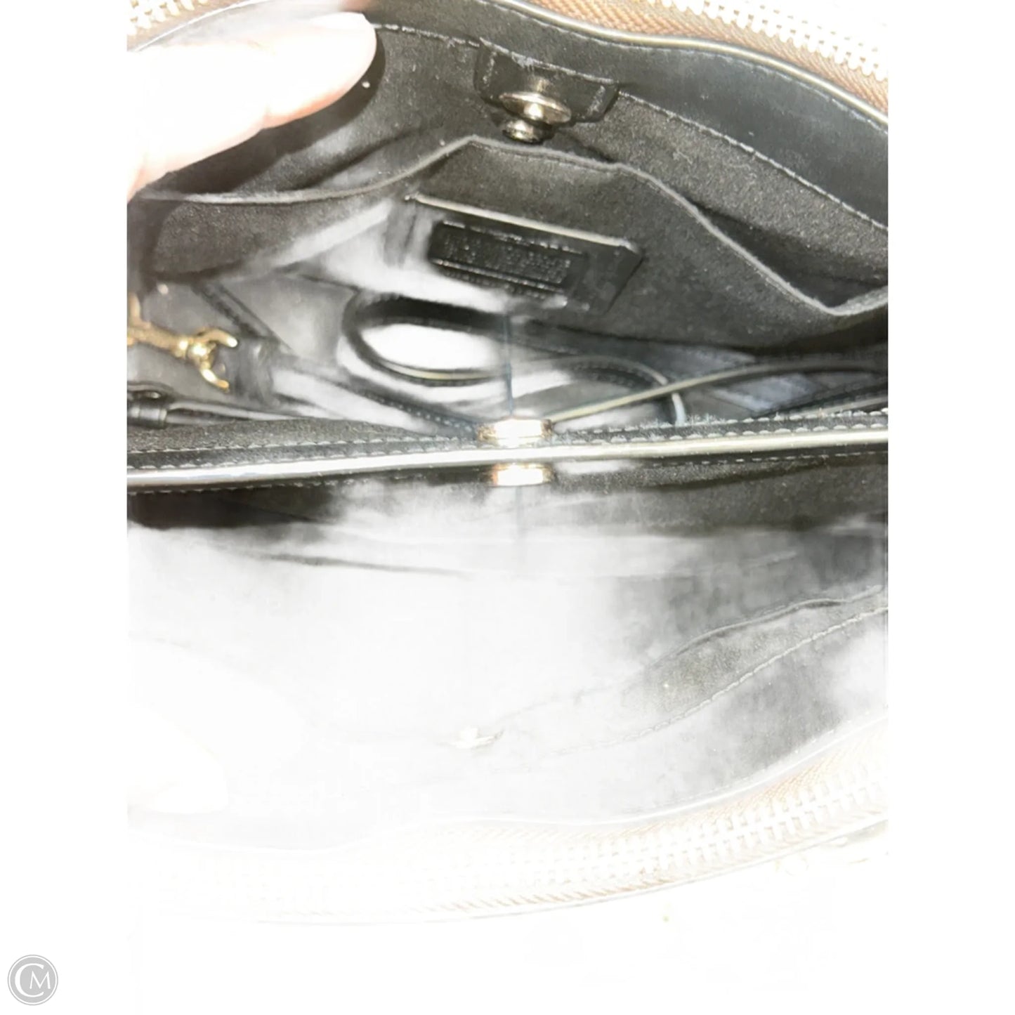 Handbag Designer By Coach, Size: Medium