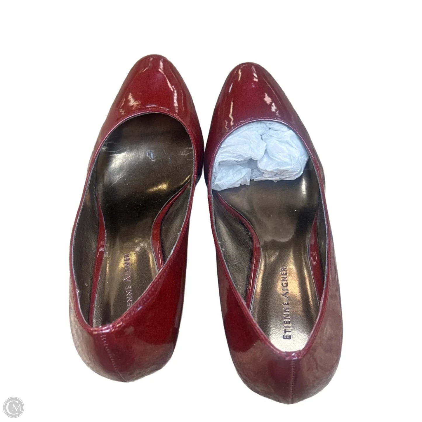Shoes Heels Kitten By Etienne Aigner In Red, Size: 8