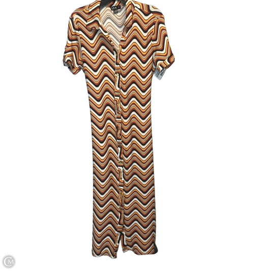 Dress Casual Maxi By Love In Orange, Size: L