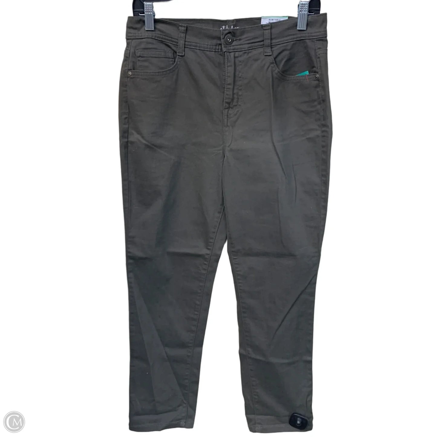 Jeans Skinny By Style And Company In Green, Size: 8p