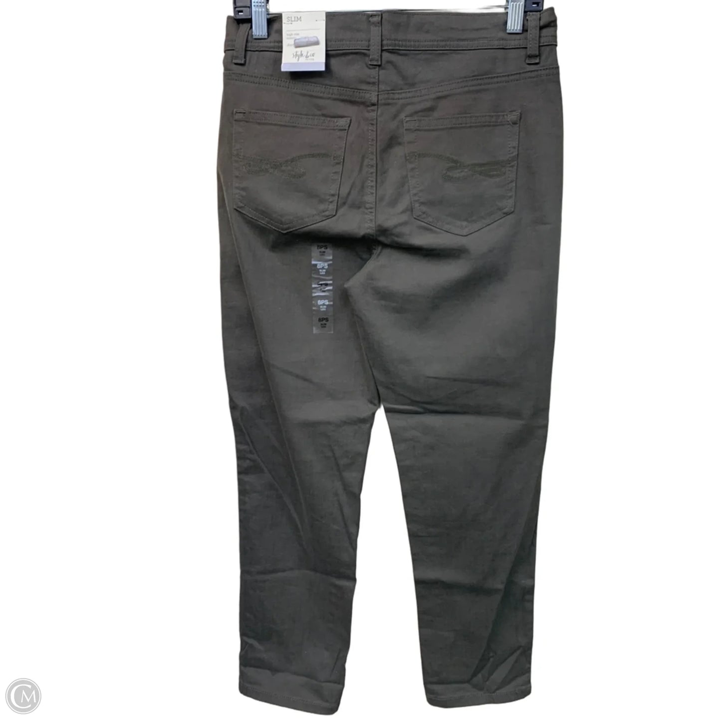 Jeans Skinny By Style And Company In Green, Size: 8p
