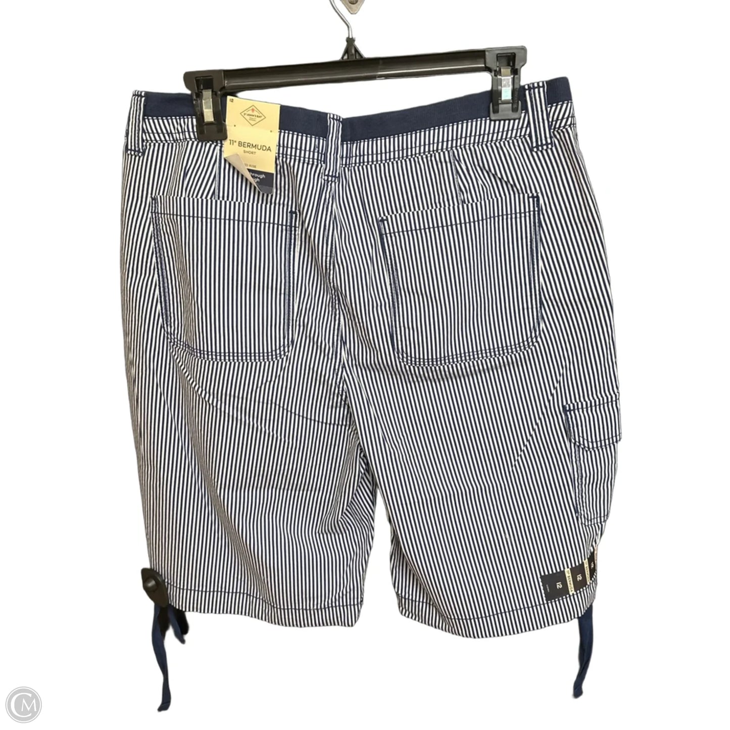 Shorts By St Johns Bay In Striped Pattern, Size: 12