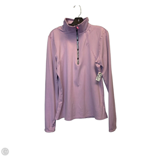 Athletic Jacket By Juicy Couture In Purple, Size: L