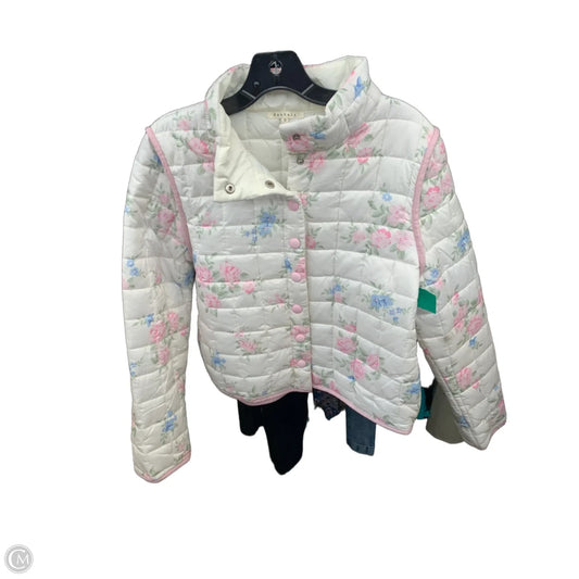 Jacket Puffer & Quilted By Baevely In Floral Print, Size: S