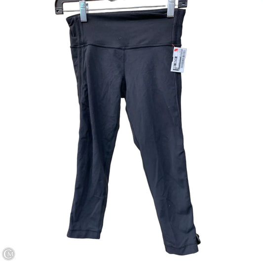 Athletic Leggings Capris By Lululemon In Black, Size: 4