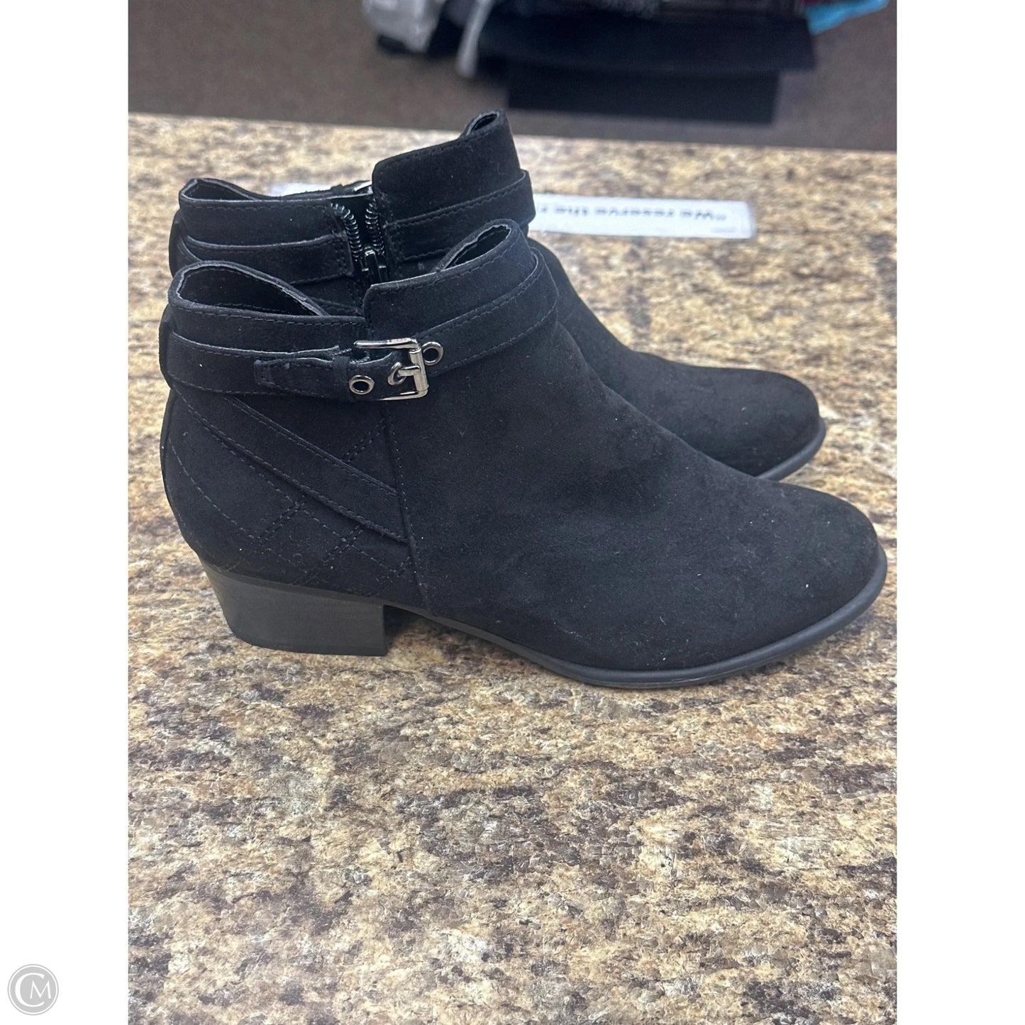 Boots Ankle Flats By Unisa In Black, Size: 6.5