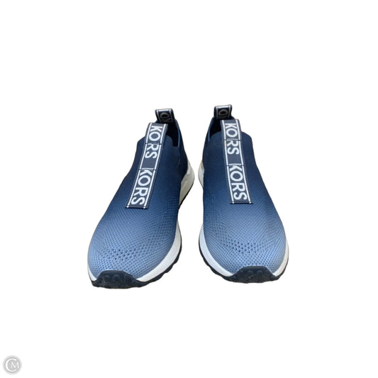 Shoes Sneakers By Michael By Michael Kors In Blue & White, Size: 9.5