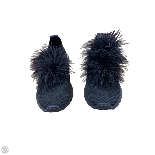 Shoes Sneakers By Michael By Michael Kors In Black & Silver, Size: 9.5