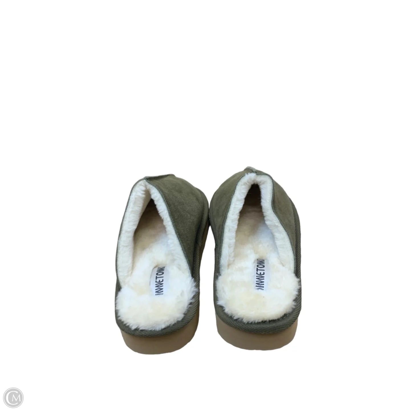 Slippers By Minnetonka In Green, Size: 10