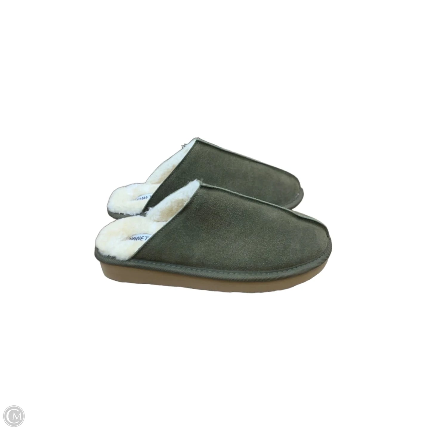 Slippers By Minnetonka In Green, Size: 10