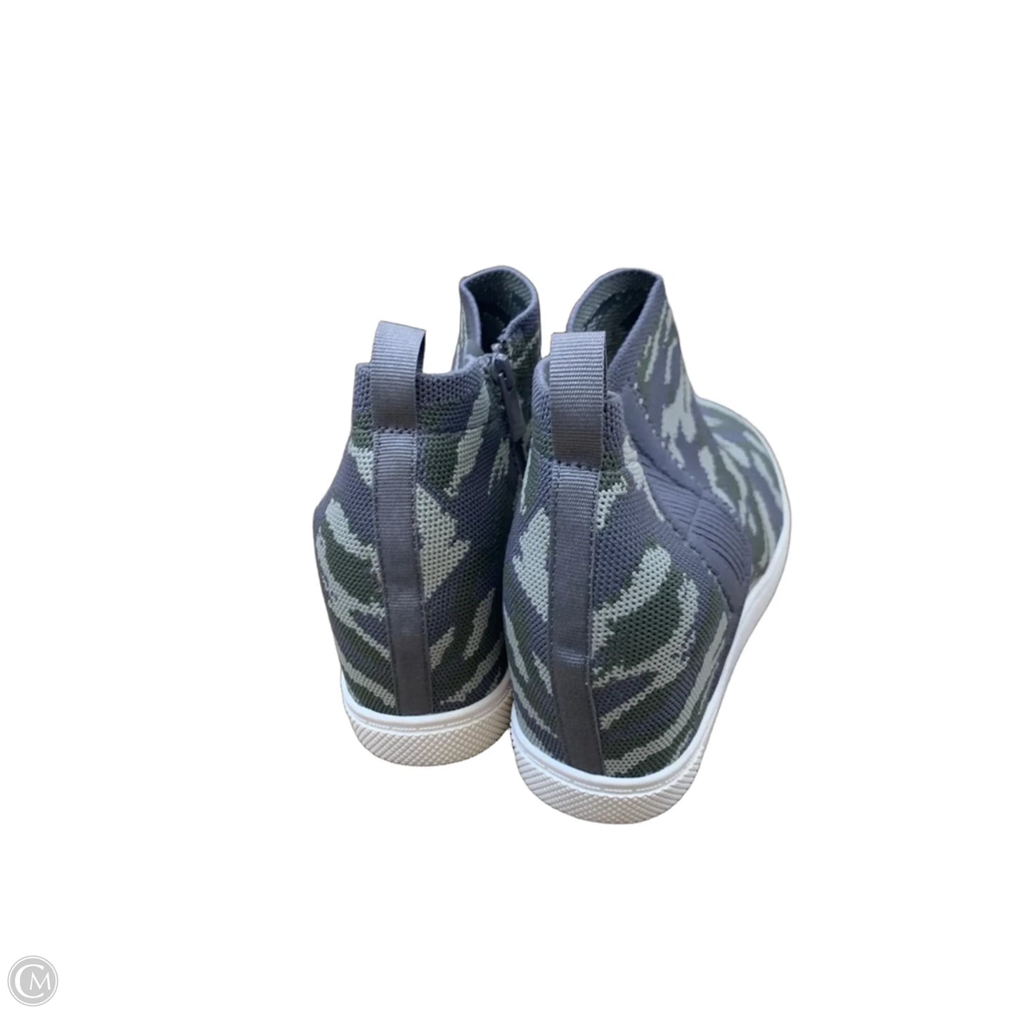 Shoes Heels Platform By Torrid In Camouflage Print, Size: 11