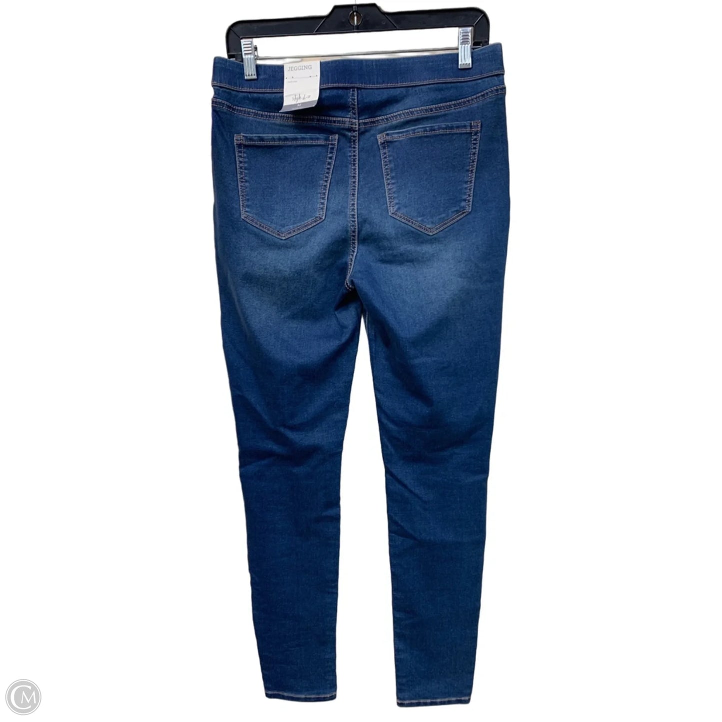 Jeans Jeggings By Style And Company In Blue Denim, Size: M