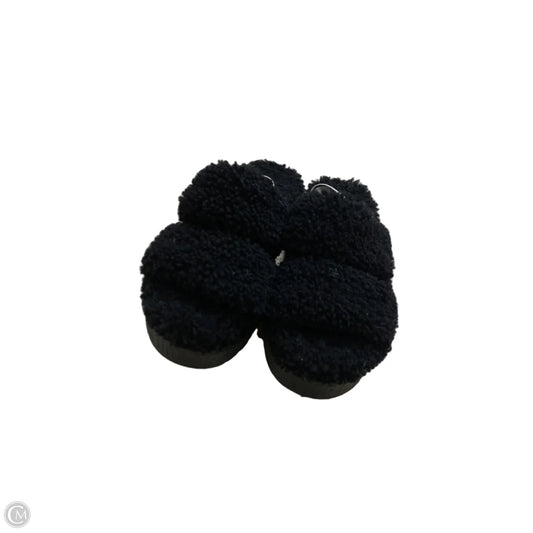 Slippers Designer By Ugg In Black, Size: 6