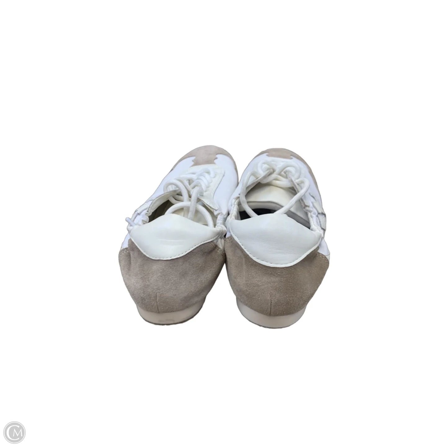 Shoes Designer By Tory Burch In Tan & White, Size: 9
