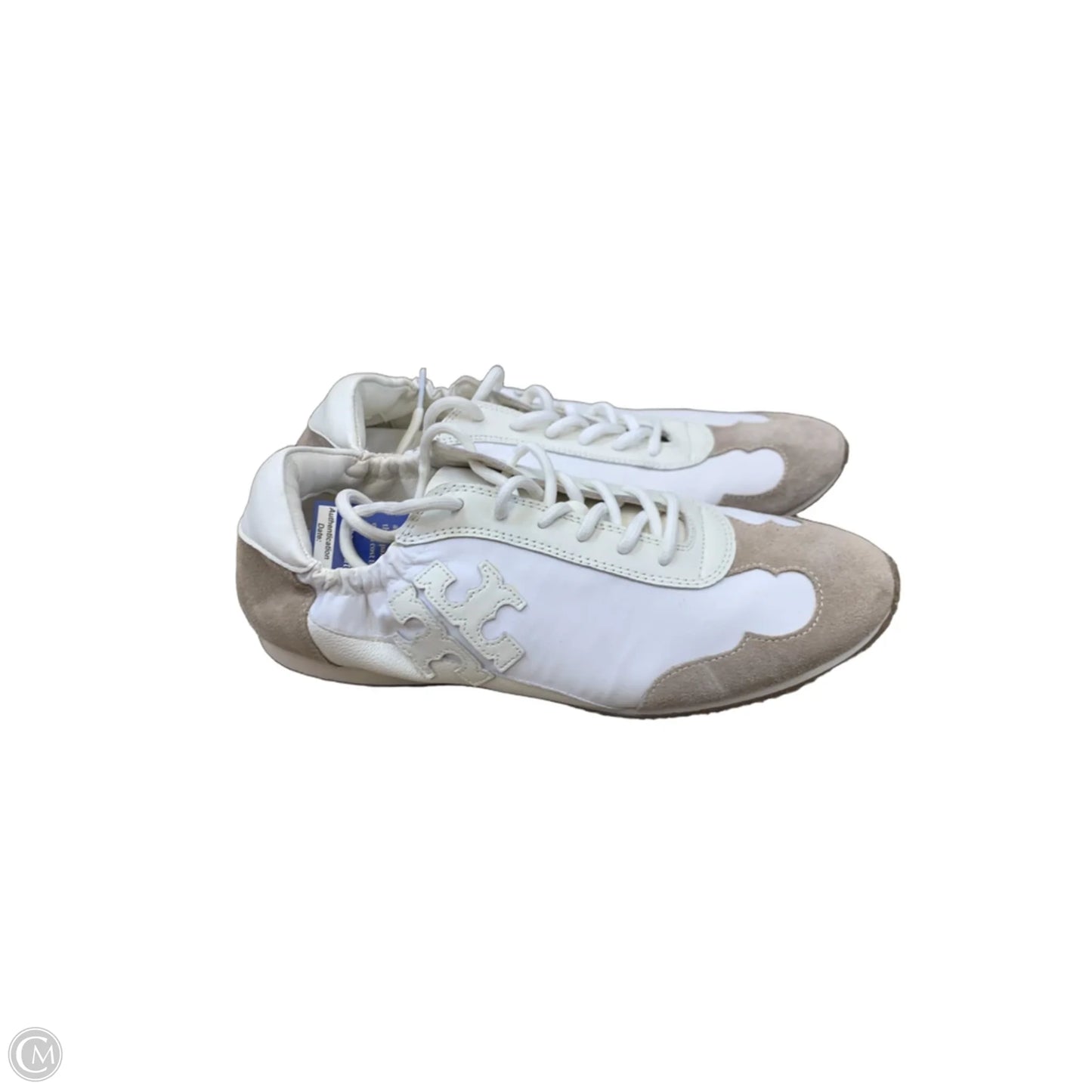 Shoes Designer By Tory Burch In Tan & White, Size: 9