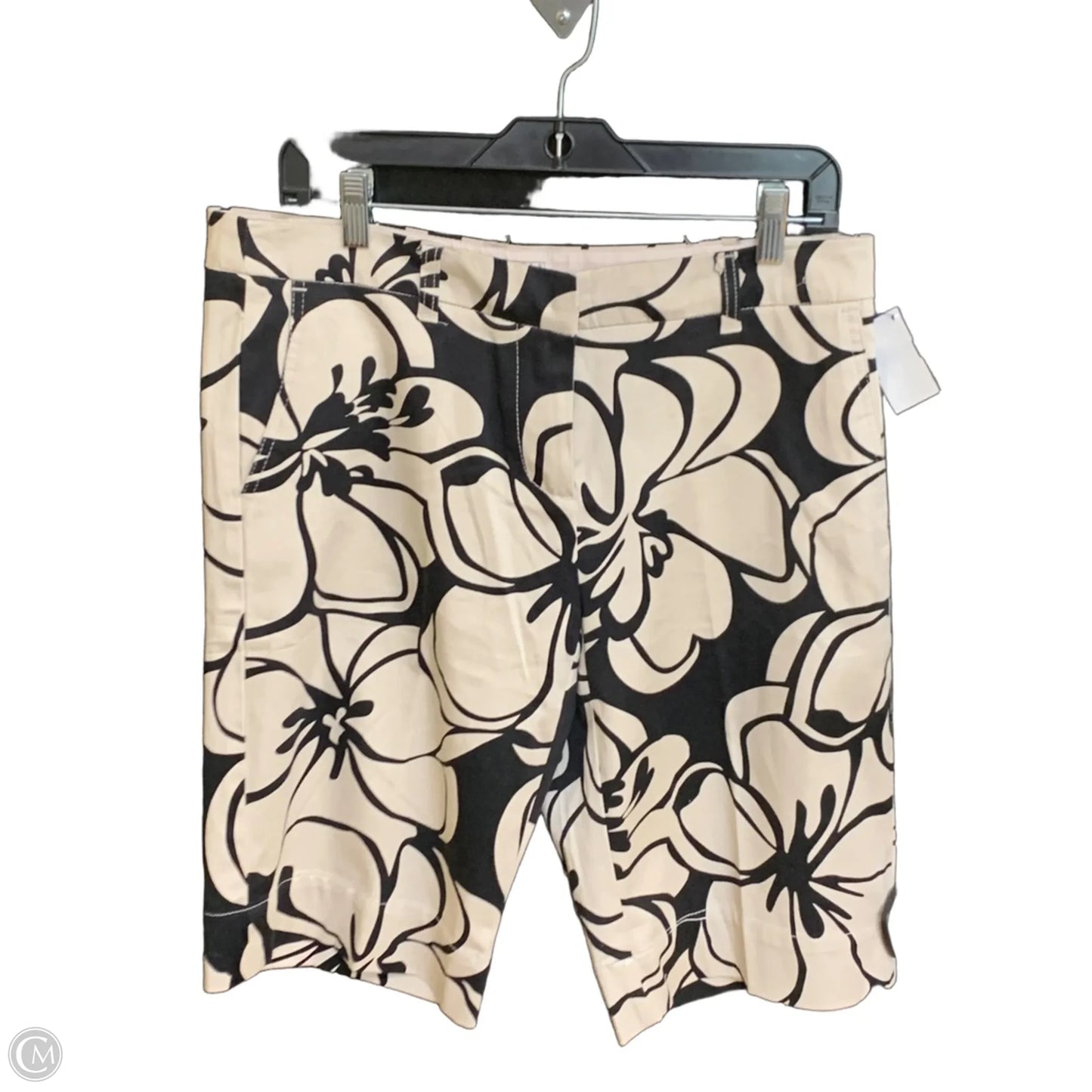 Shorts By New York And Co In Black & Tan, Size: 10