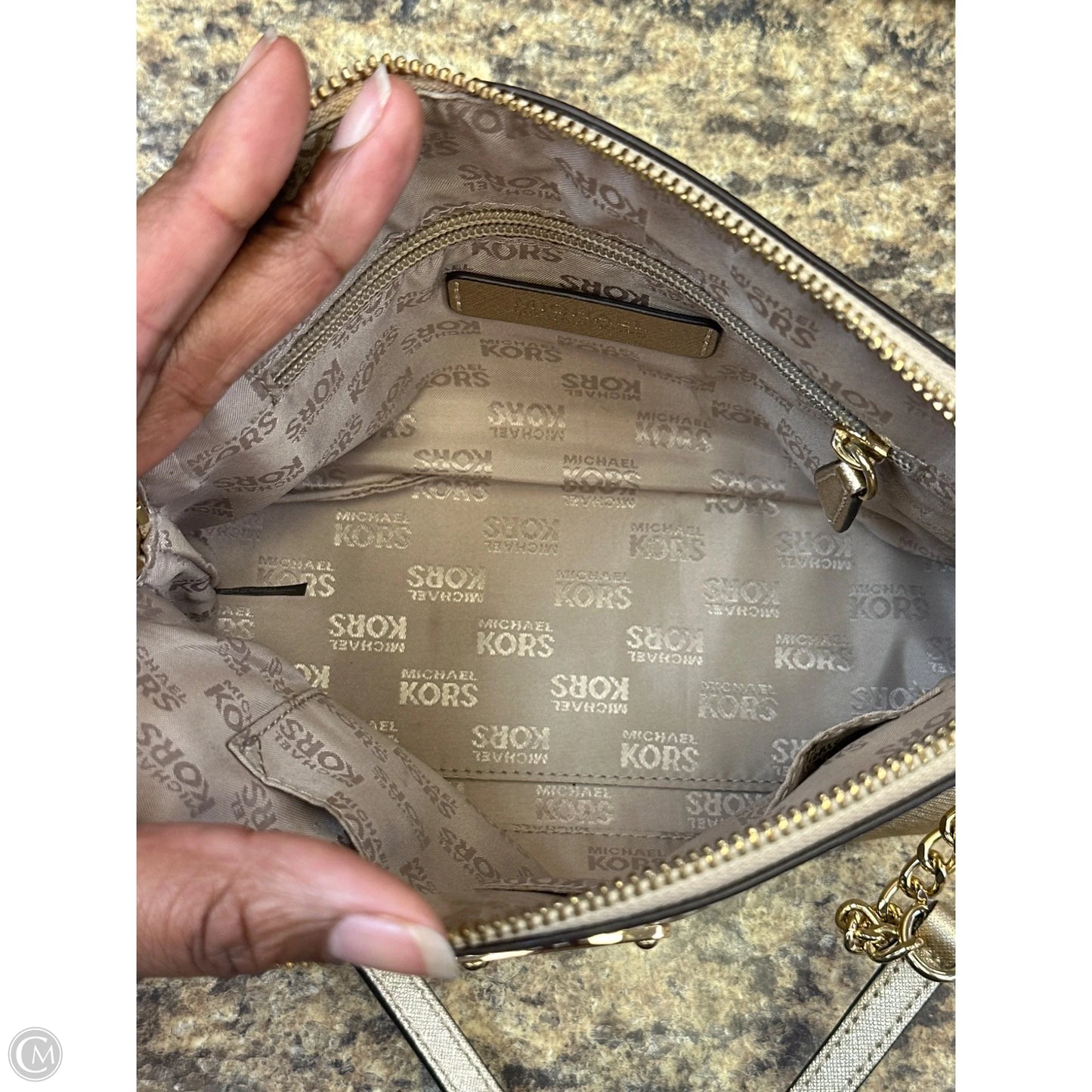 Handbag Designer By Michael Kors, Size: Small