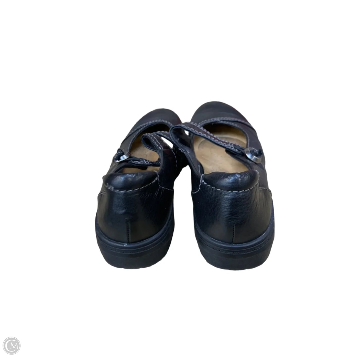Shoes Flats By Clarks In Black, Size: 7