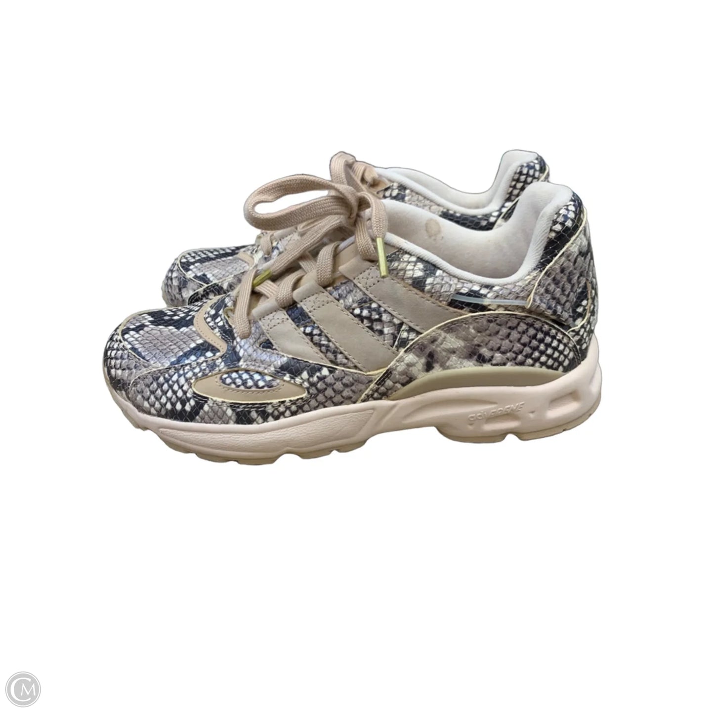 Shoes Athletic By Adidas In Snakeskin Print, Size: 9
