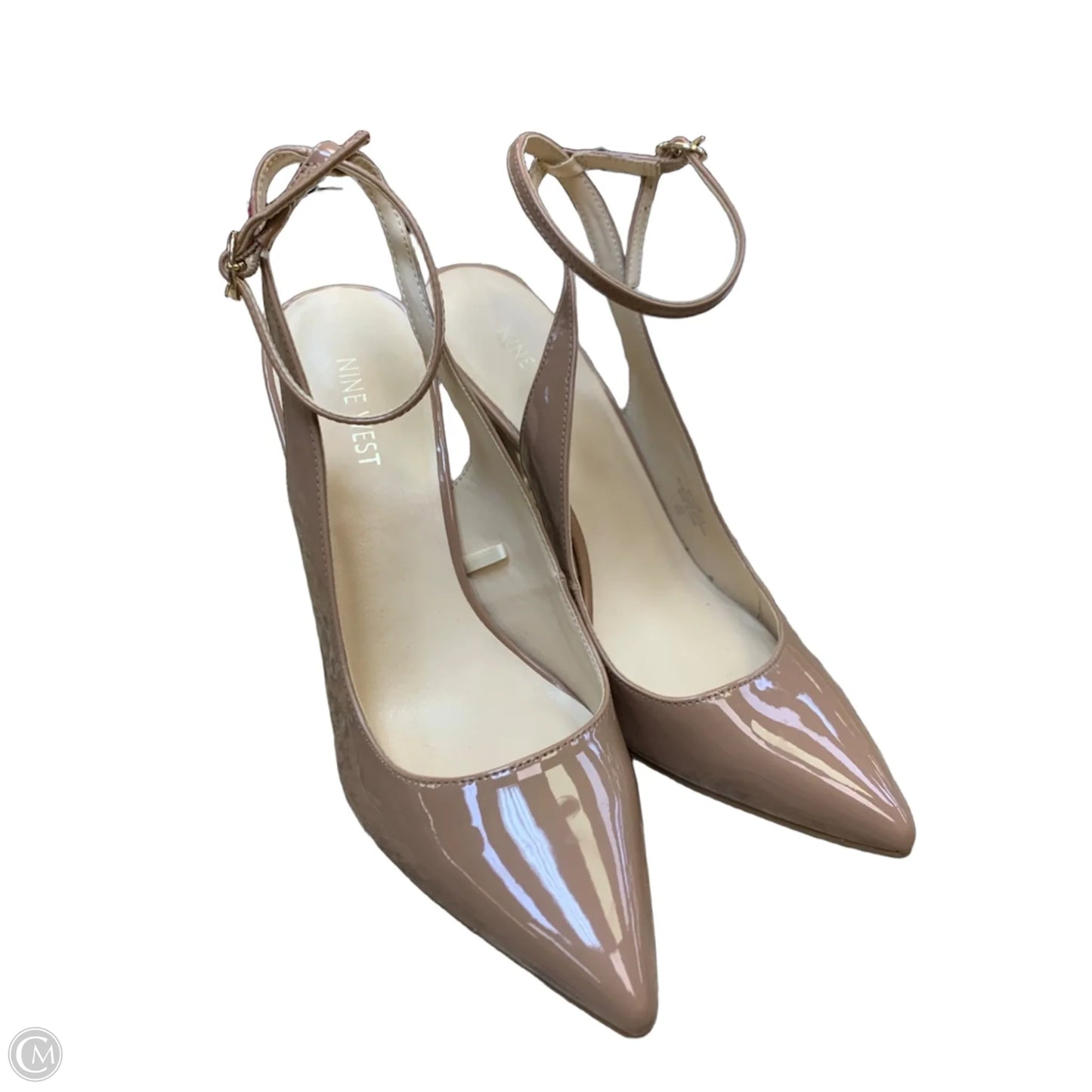 Shoes Heels Block By Nine West In Beige, Size: 11