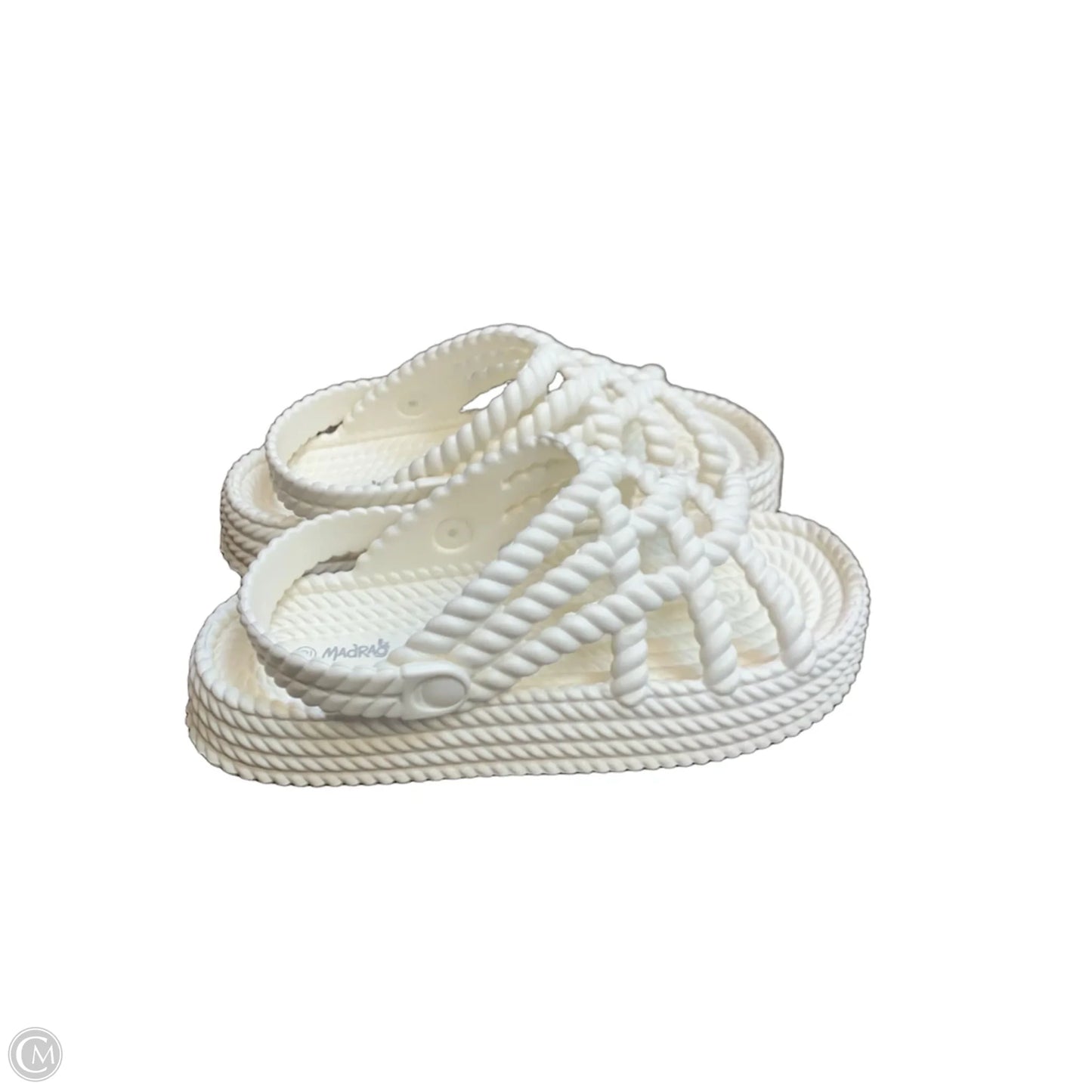 Sandals Flats By Cmf In White, Size: 10