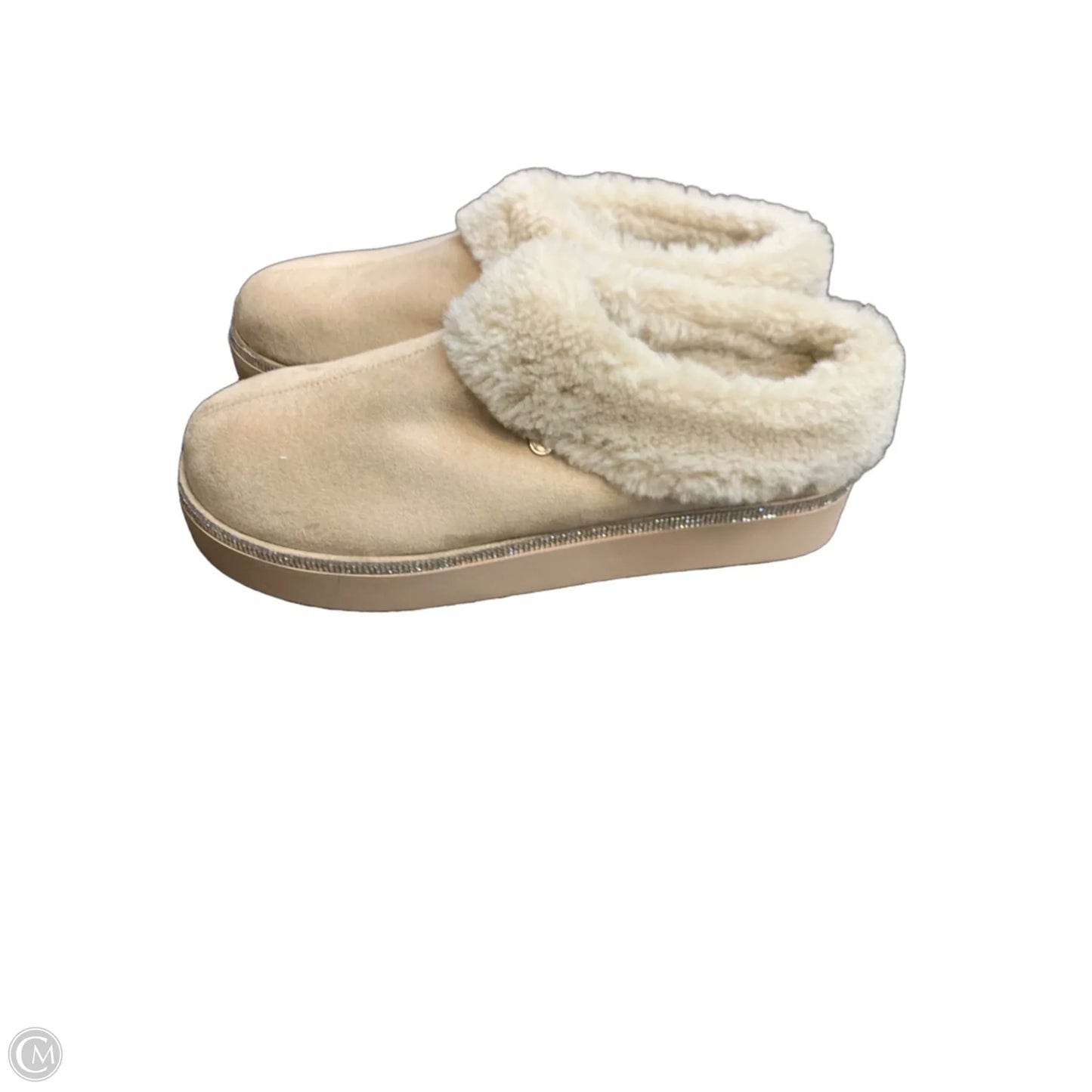 Shoes Flats By Cmf In Beige, Size: 10
