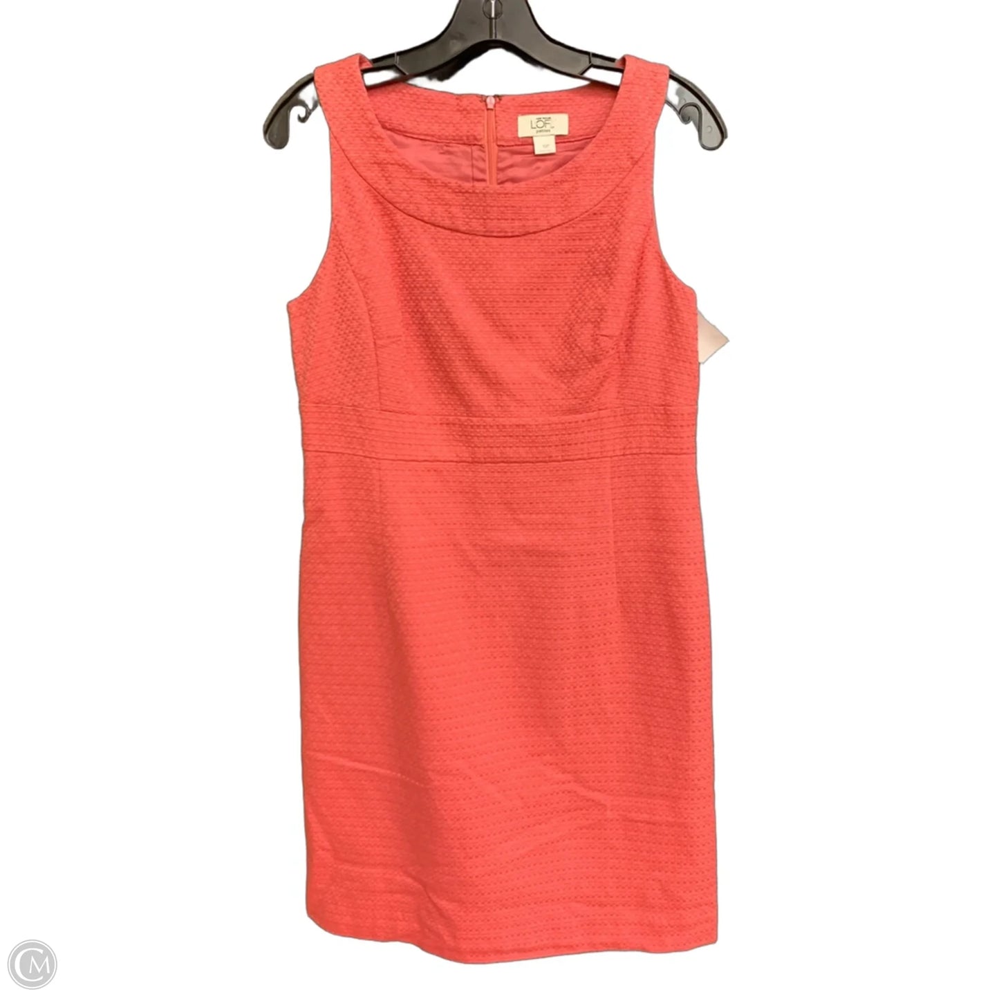 Dress Casual Midi By Loft In Pink, Size: 10p