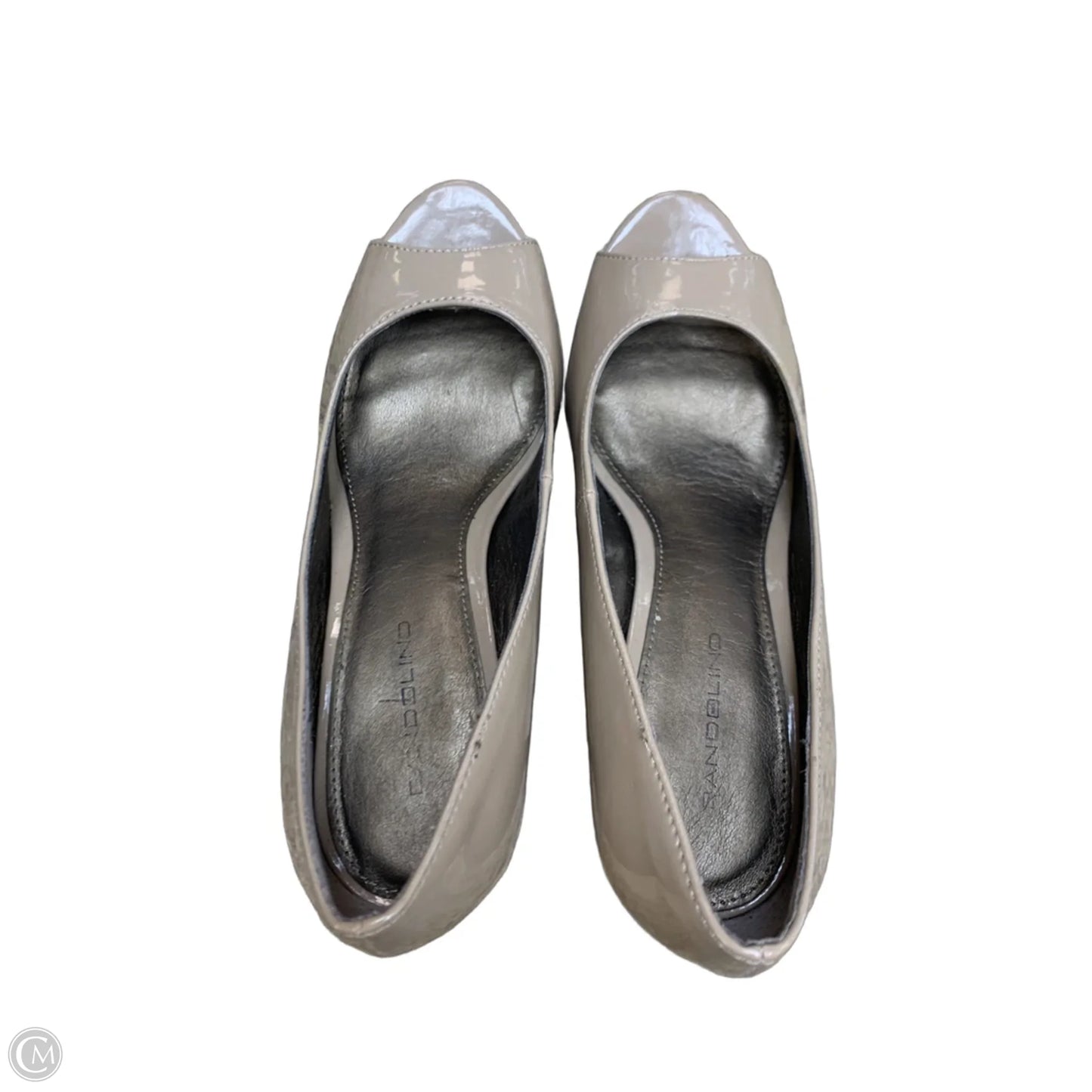 Shoes Heels Kitten By Bandolino In Taupe, Size: 7