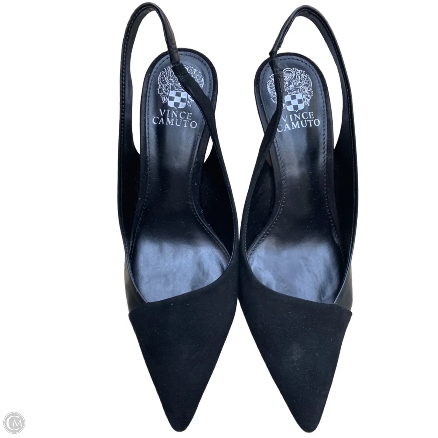 Shoes Heels Wedge By Vince Camuto In Black, Size: 8